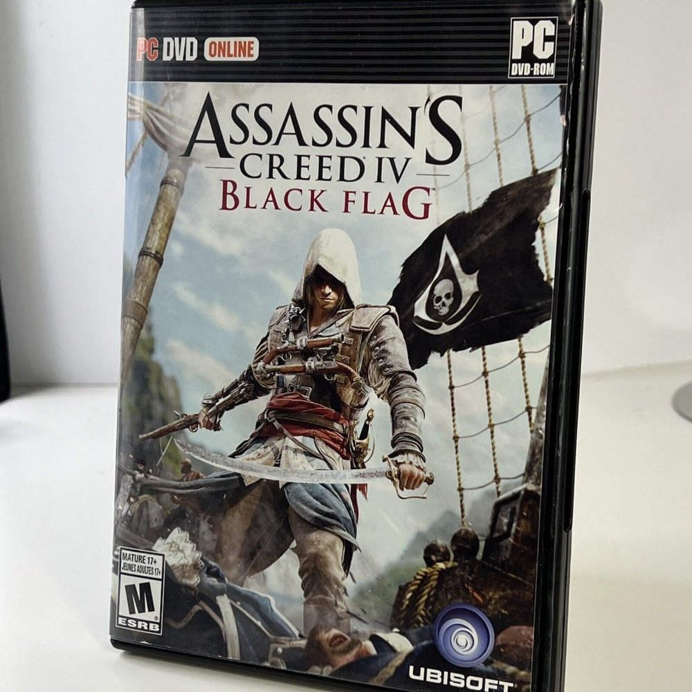 Assassins Creed IV Black Flag - PC - Video Game - VERY GOOD